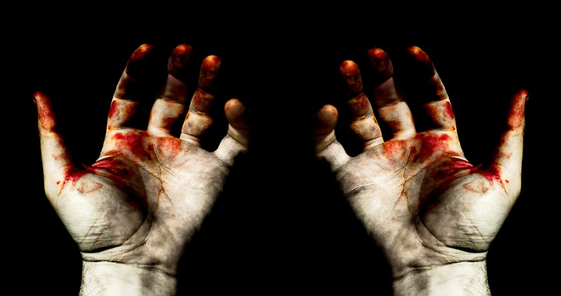 hands-in-blood